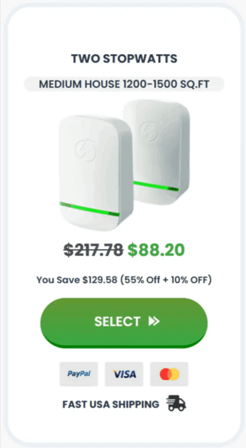 Stopwatt offer price